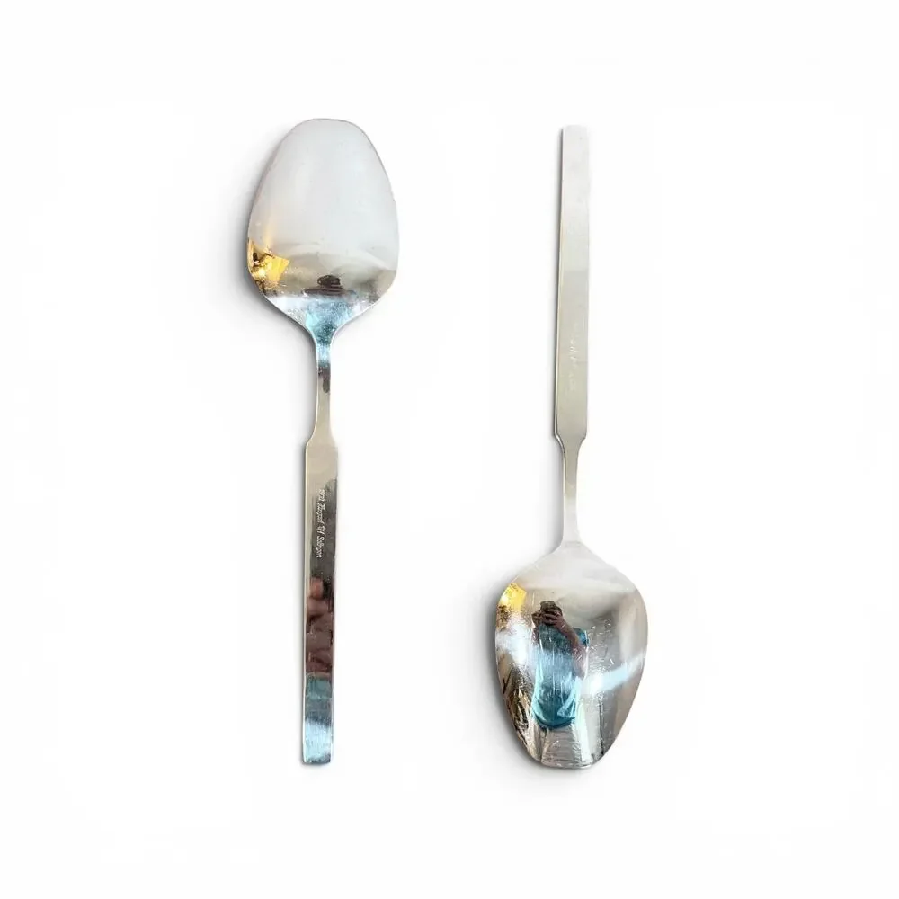 Solingen VTG Set 2 18/10 Stainless Steel & Gold Accent 8.25